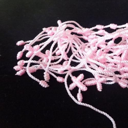 Pulseras de cordón de nylon, Joyería, más colores para la opción, longitud:17 cm, Vendido por UD