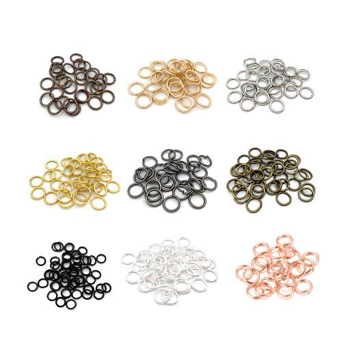 Zinc Alloy Jump Rings, plated, DIY 