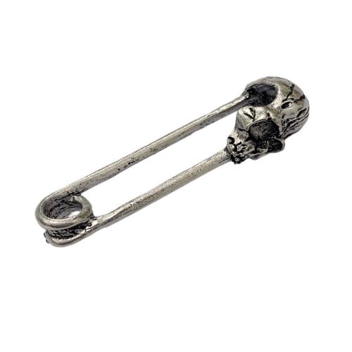 Bijoux pendentifs en Zinc alliage , alliage de zinc, crane, Placage, le style de punk & DIY, plus de couleurs à choisir Vendu par sac