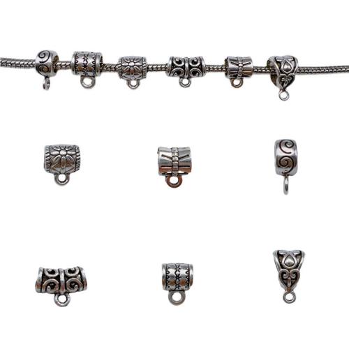 Bijoux pendentifs en Zinc alliage , alliage de zinc, Placage, Vintage & DIY & styles différents pour le choix Vendu par sac