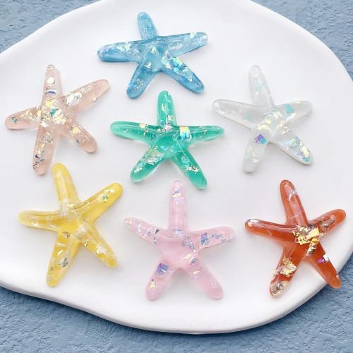 Cabujón de animal de la resina, con Lentejuelas, engomada de gota, Bricolaje, más colores para la opción, 40mm, 10PCs/Bolsa, Vendido por Bolsa