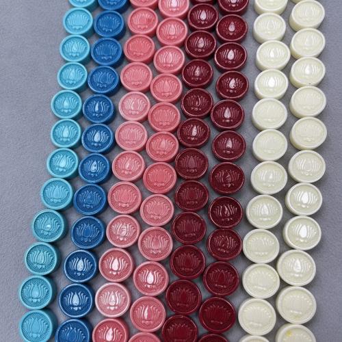 Shell Powder Perle, Blume, DIY, keine, 13x14mm, 100PCs/Tasche, verkauft von Tasche