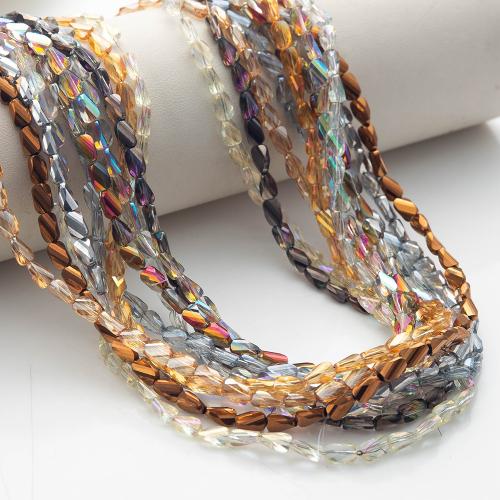 Perles de cristal larme, DIY, plus de couleurs à choisir cm, Vendu par brin