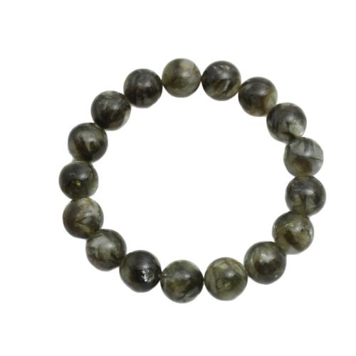 Драгоценный камень Браслеты, Изумрудный, ювелирные изделия моды, разноцветный, длина:Приблизительно 21 см, продается PC