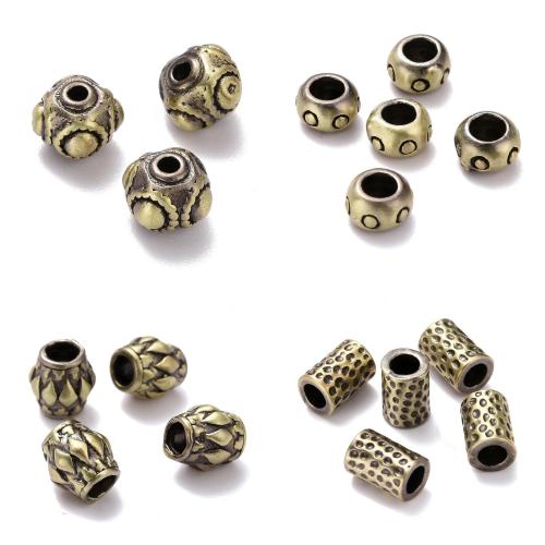 Beaucoup de perles de cuivre, laiton, Placage, DIY, plus de couleurs à choisir Vendu par sac