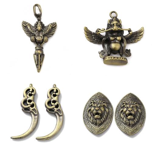 Bijoux pendentifs en laiton, Placage, DIY, plus de couleurs à choisir Vendu par sac