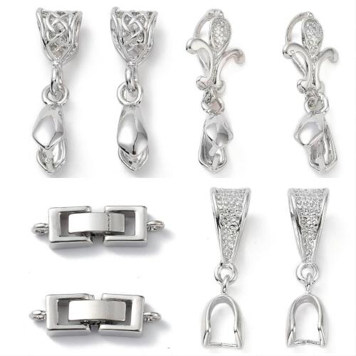 Brass Clasp Findings, plated, DIY 