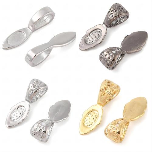 colgante blanco de latón, metal, chapado, Bricolaje, más colores para la opción, 20PCs/Bolsa, Vendido por Bolsa[