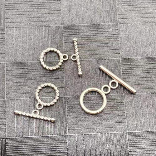 Cierre de palanca de aleación de zinc, chapado, Bricolaje & diferentes estilos para la opción, Vendido por Set[