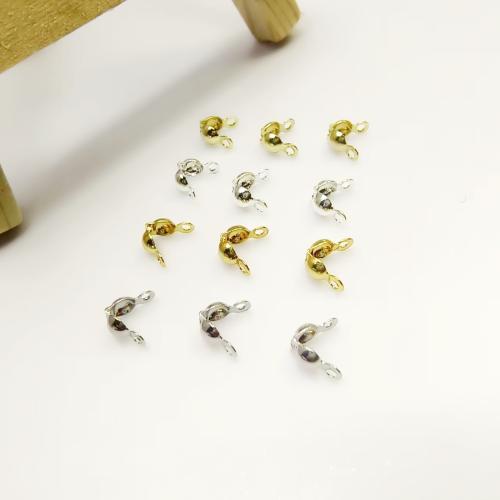 Conector de cadena de bola de latón, metal, chapado, Bricolaje & diverso tamaño para la opción, más colores para la opción, Vendido por UD[