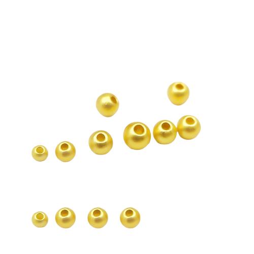 Разделитель бусин Рондель из цикового сплава, цинковый сплав, Круглая, матовое золочение, DIY & разный размер для выбора, 100ПК/сумка, продается сумка