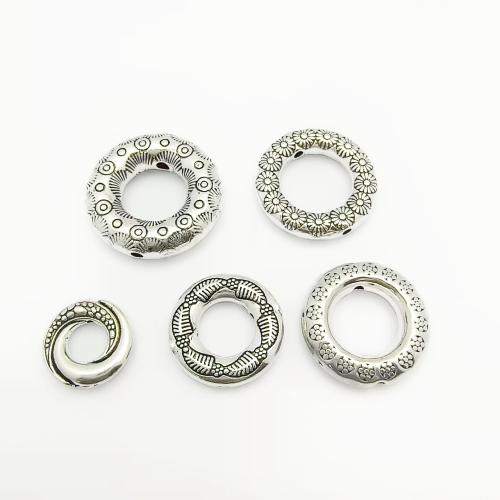 Zinklegierung Verbindungsring, plattiert, DIY & verschiedene Stile für Wahl, verkauft von PC