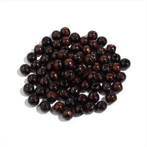 Original Wood Beads, Maple, DIY, mixed colors, 8mm 