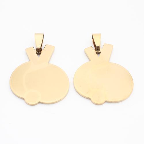 Кулоны из нержавеющей стали, Нержавеющая сталь 304, Ракетки и мяч, плакирован золотом, DIY, Золотой продается PC