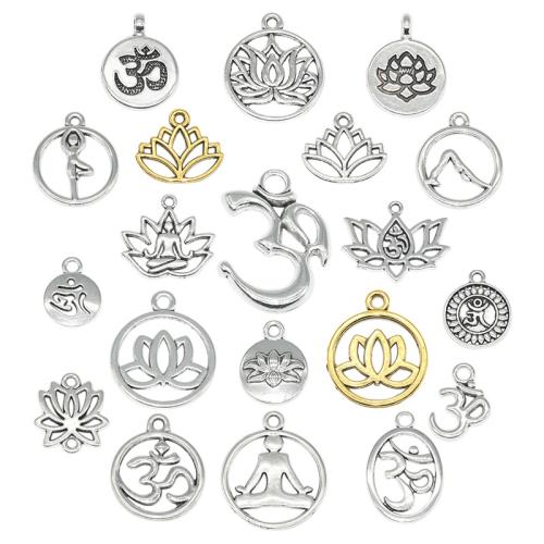 Bijoux pendentifs en Zinc alliage , alliage de zinc, Placage, DIY & styles différents pour le choix, Vendu par PC