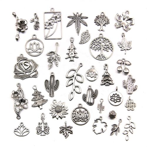 alliage de zinc Pendentif, quantité différente pour le choix & DIY, plus de couleurs à choisir, pendant length 10-35mm, Vendu par sac