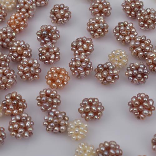 Racimo de Perlas Cultivadas, Perlas cultivadas de agua dulce, Irregular, Bricolaje, más colores para la opción, 8-14, Vendido por UD