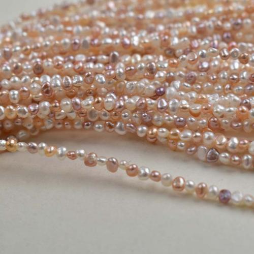 Barock kultivierten Süßwassersee Perlen, Natürliche kultivierte Süßwasserperlen, DIY, keine, 4-5mm, Länge:37 cm, verkauft von Strang