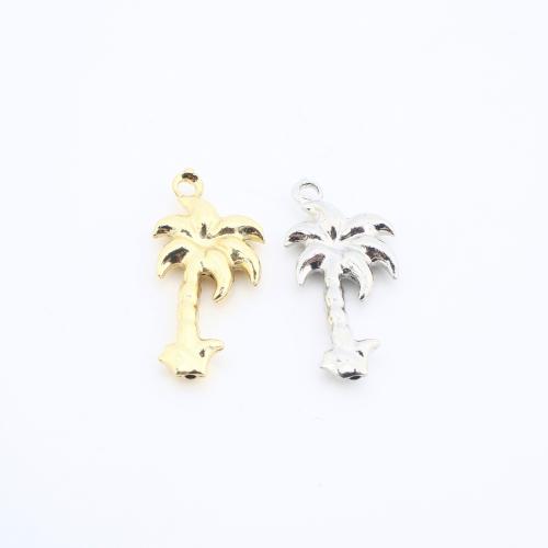 Латунные ювелирные кулоны, Латунь, Пальмы, плакирован золотом, DIY, Много цветов для выбора продается PC