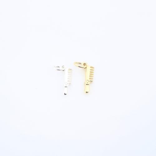 Латунные ювелирные кулоны, Латунь, Гребень, Другое покрытие, DIY, Много цветов для выбора продается PC