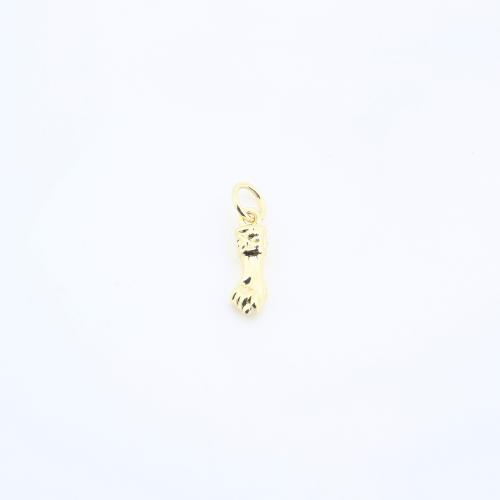 Латунные ювелирные кулоны, Латунь, Боксерские перчатки, Другое покрытие, DIY, Золотой продается PC