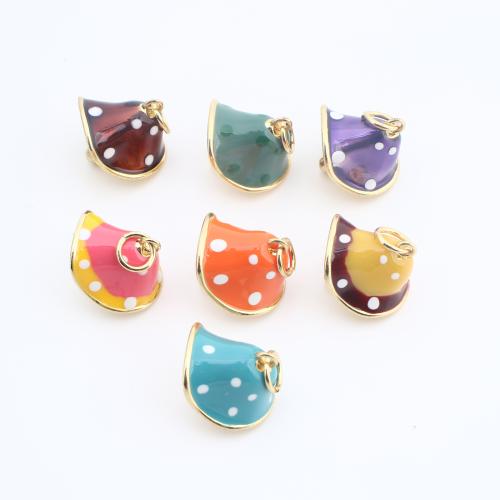 Эмаль латунь подвески, Латунь, Гриб, Другое покрытие, DIY & эмаль, Много цветов для выбора продается PC