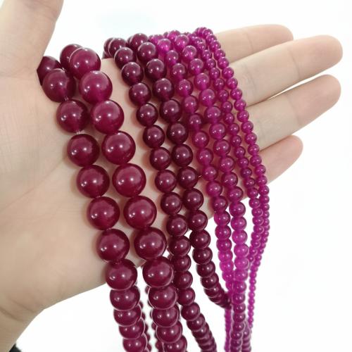 紅玉髄ビーズ, カーネリアン, ラウンド形, DIY & 異なるサイズの選択, レッド, 長さ:約 38-40 センチ, 売り手 ストランド