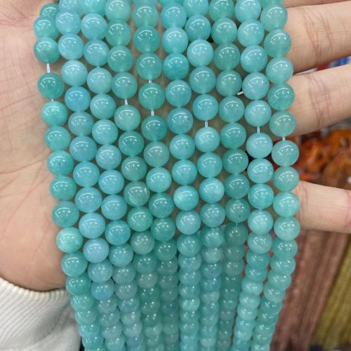 アマゾナイトビーズ, Amazonite, DIY, ブルー, 長さ:38 センチ, 売り手 ストランド