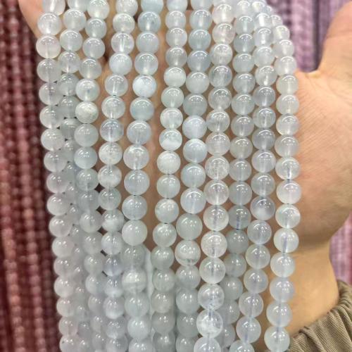 Аквамарин бисер, аквамарин, DIY, разноцветный, длина:38 см, продается Strand