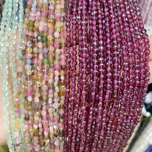 Бусины из одного камня, Природный камень, DIY, Много цветов для выбора, 4mm, длина:38 см, продается Strand