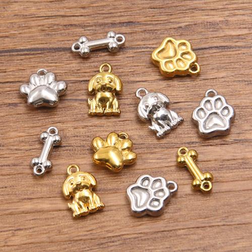 EL Colgante De Acero Inoxidable, acero inoxidable 304, chapado, Bricolaje, más colores para la opción, 10PCs/Bolsa, Vendido por Bolsa