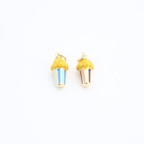 Эмаль латунь подвески, Латунь, Попкорн, Другое покрытие, DIY & эмаль, Много цветов для выбора продается PC