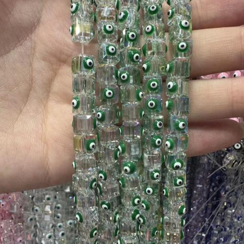 Perles de Murano Evil Eye, chalumeau, DIY & émail, plus de couleurs à choisir Vendu par sac[