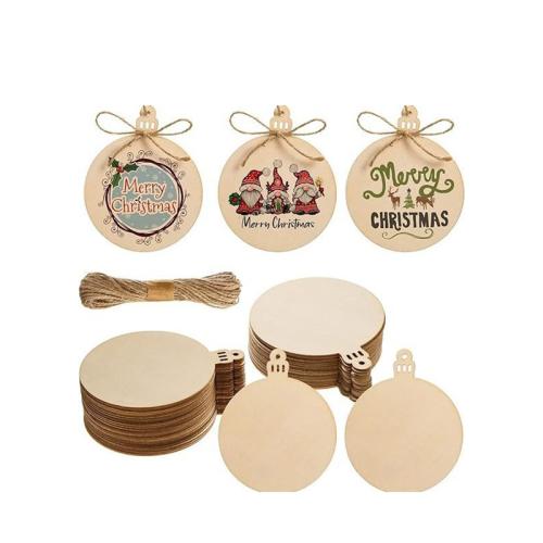 Boxwood Christmas Tree Decoration, with Linen, DIY 