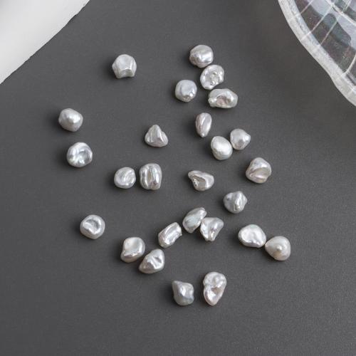 Reborn Cultured Freshwater Pearl Beads, Baroque, DIY, white, 7mm 