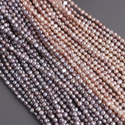 Бусины из пресноводного культивированного жемчуга Кейши, Пресноводные жемчуги, Стиль Барокко, Другое покрытие, DIY, Много цветов для выбора, 6mm, длина:37 см, продается Strand
