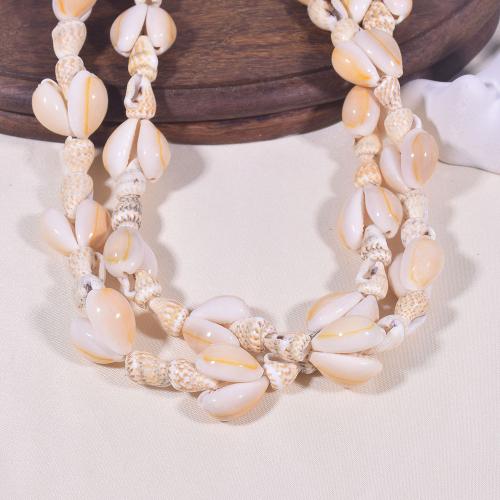 Ожерелье, Ракушка, ювелирные изделия моды, разноцветный, продается PC