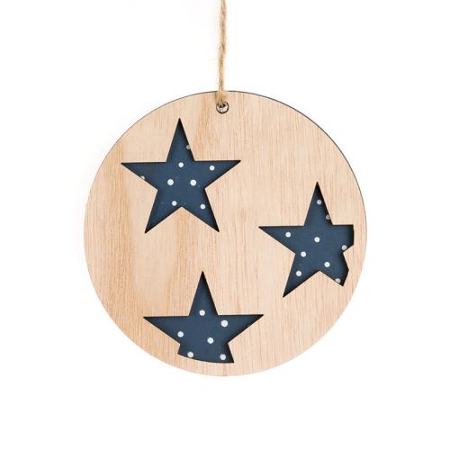 クリスマスハンギングデコレーション, ウッド, 楕円, 異なるスタイルを選択 & くり抜き 売り手 パソコン