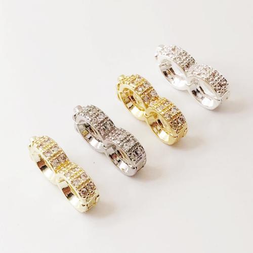 Латунные застежки, Латунь, Другое покрытие, DIY & со стразами, Много цветов для выбора, Total length 15mm, width 9mm, inner width 5mm, продается PC