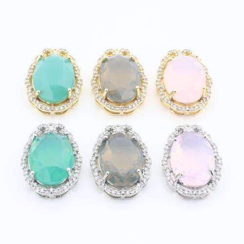 Кристалл латунь подвески, Латунь, с Кристаллы, Каплевидная форма, Другое покрытие, DIY & со стразами, Много цветов для выбора 20ПК/сумка, продается сумка