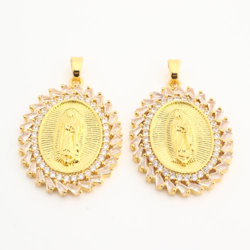 Кристалл латунь подвески, Латунь, с Кристаллы, Круглая, Другое покрытие, DIY & со стразами, Золотой, 20ПК/сумка, продается сумка