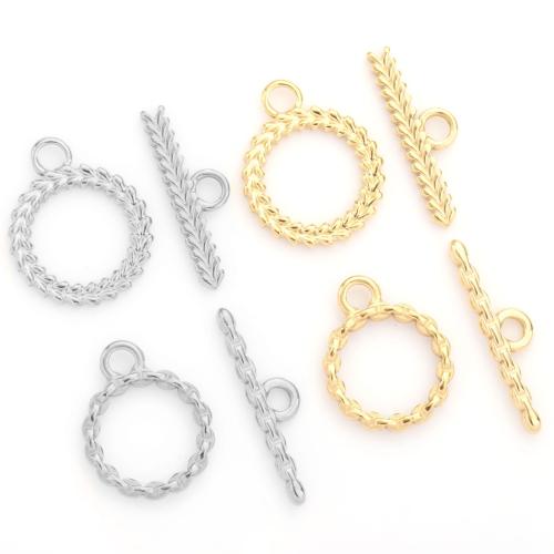 Stainless Steel Toggle Clasp, 304 Stainless Steel, plated, DIY 