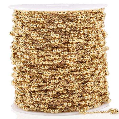 Stainless Steel Chain Jewelry, 304 Stainless Steel, Vacuum Ion Plating, DIY 