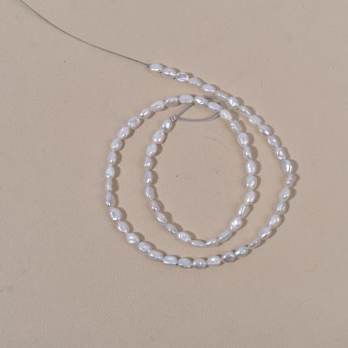 Бусины из искусственного пресноводного жемчуга барокко, Пресноводные жемчуги, Стиль Барокко, Другое покрытие, DIY, Много цветов для выбора, 4-5mm, длина:40 см, продается Strand