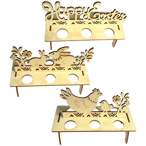 деревянный Декоративные украшения, Заяц, DIY & разные стили для выбора продается PC