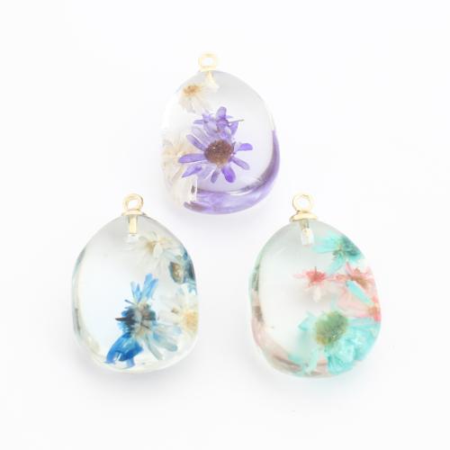 銅 ペンダント, とともに ドライフラワー & 樹脂, メッキ, DIY, 無色 売り手 パソコン