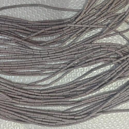 Synthetische Türkis Perlen, DIY, 4x13mm, Länge:ca. 38 cm, verkauft von Strang