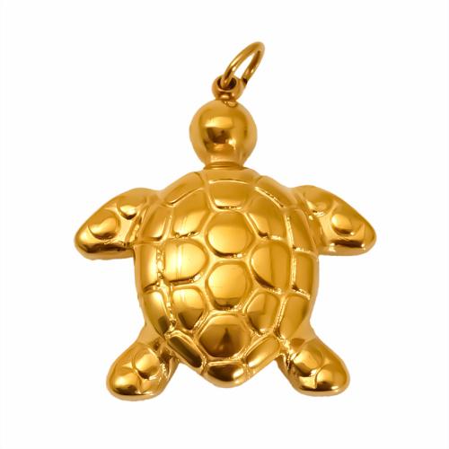 Stainless Steel Animal Pendants, 304 Stainless Steel, gold color plated, DIY 