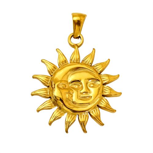 EL Colgante De Acero Inoxidable, acero inoxidable 304, chapado en color dorado, Bricolaje & diferentes estilos para la opción, Vendido por UD