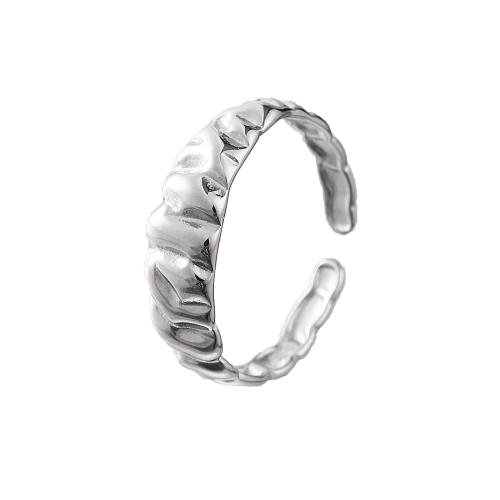 acero inoxidable 304 Anillo de dedo Cuff, chapado, Joyería & para mujer, más colores para la opción, Vendido por UD